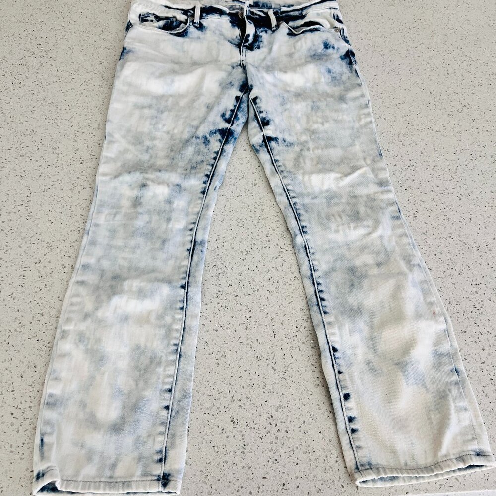 Madewell Denim Blue Jeans Bleached Jeans Size 26 Skinny Stretch Pants